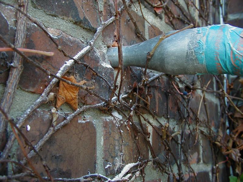 Nachträgliche Kerndämmung klassisch